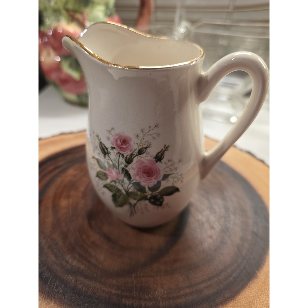 Vintage Blain, MN Bicentennial Souvenir Floral Mini Pitcher Decorative Homegoods